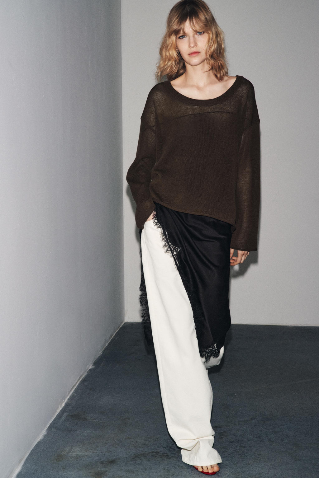 RUSTIC KNIT SWEATER - Zara фото 8