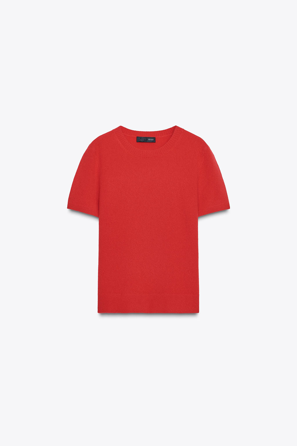 100% CASHMERE SHORT SLEEVE SWEATER - Zara фото 7