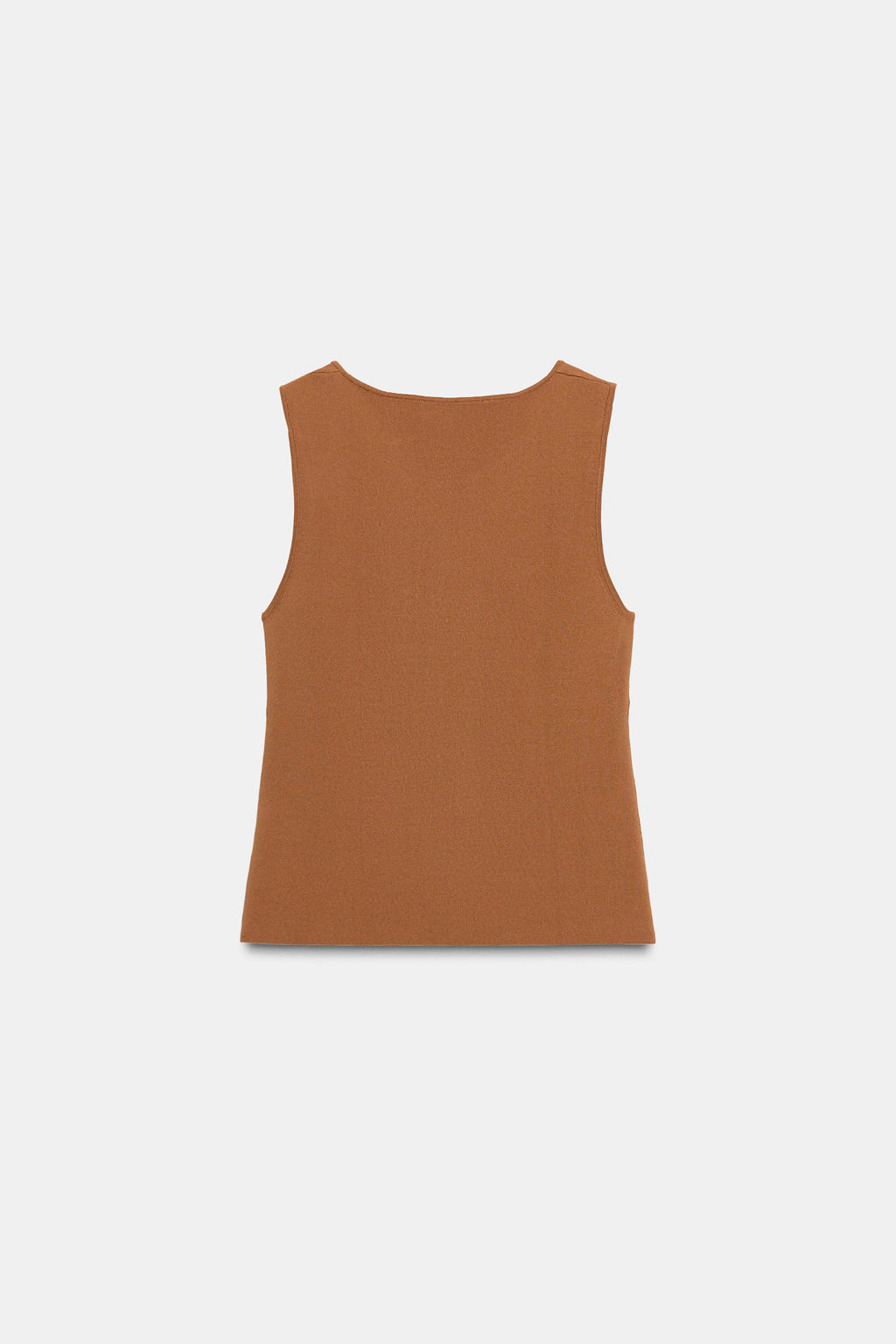 KNIT CUT-OUT TOP WITH METAL DETAIL - Zara фото 4