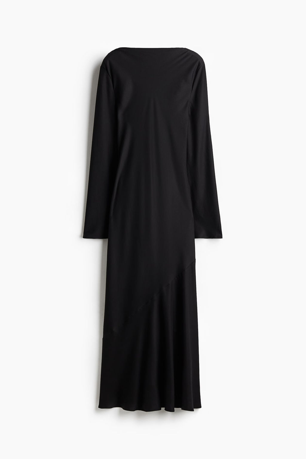 Vestido de saten con espalda descubierta - H&m фото 5