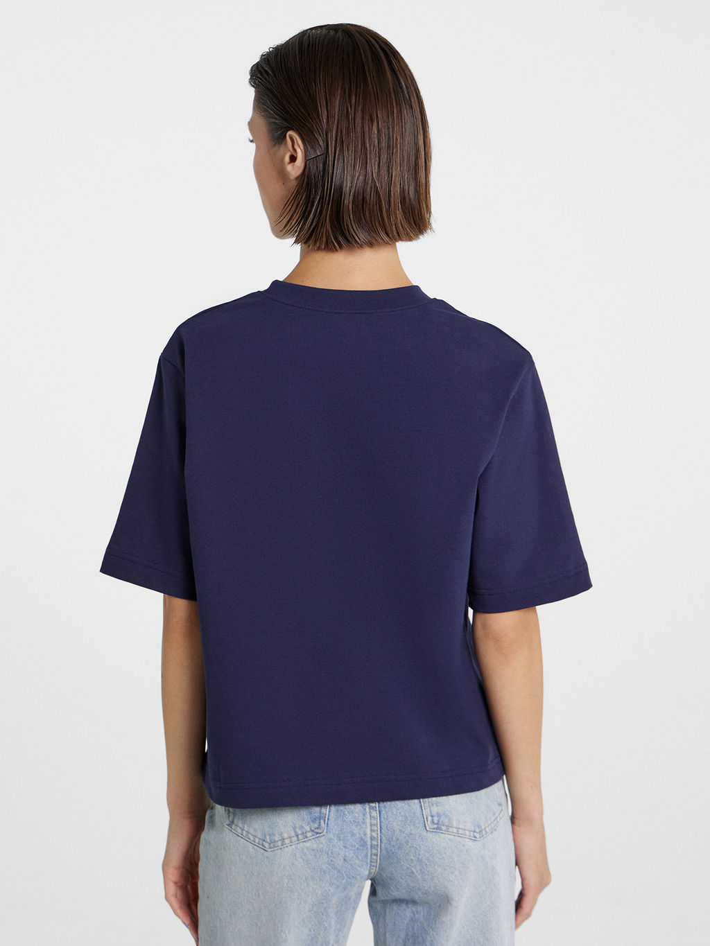 Футболка женская в синем цвете синее небо 302862 - Mark formelle фото 4