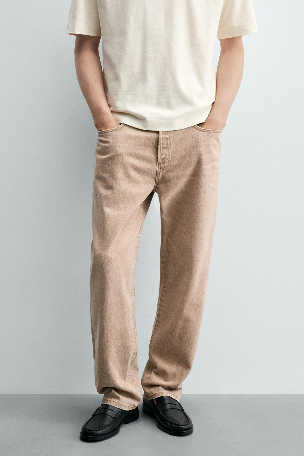 JEANS STRAIGHT ANKLE FIT / Tierra - Zara фото 2