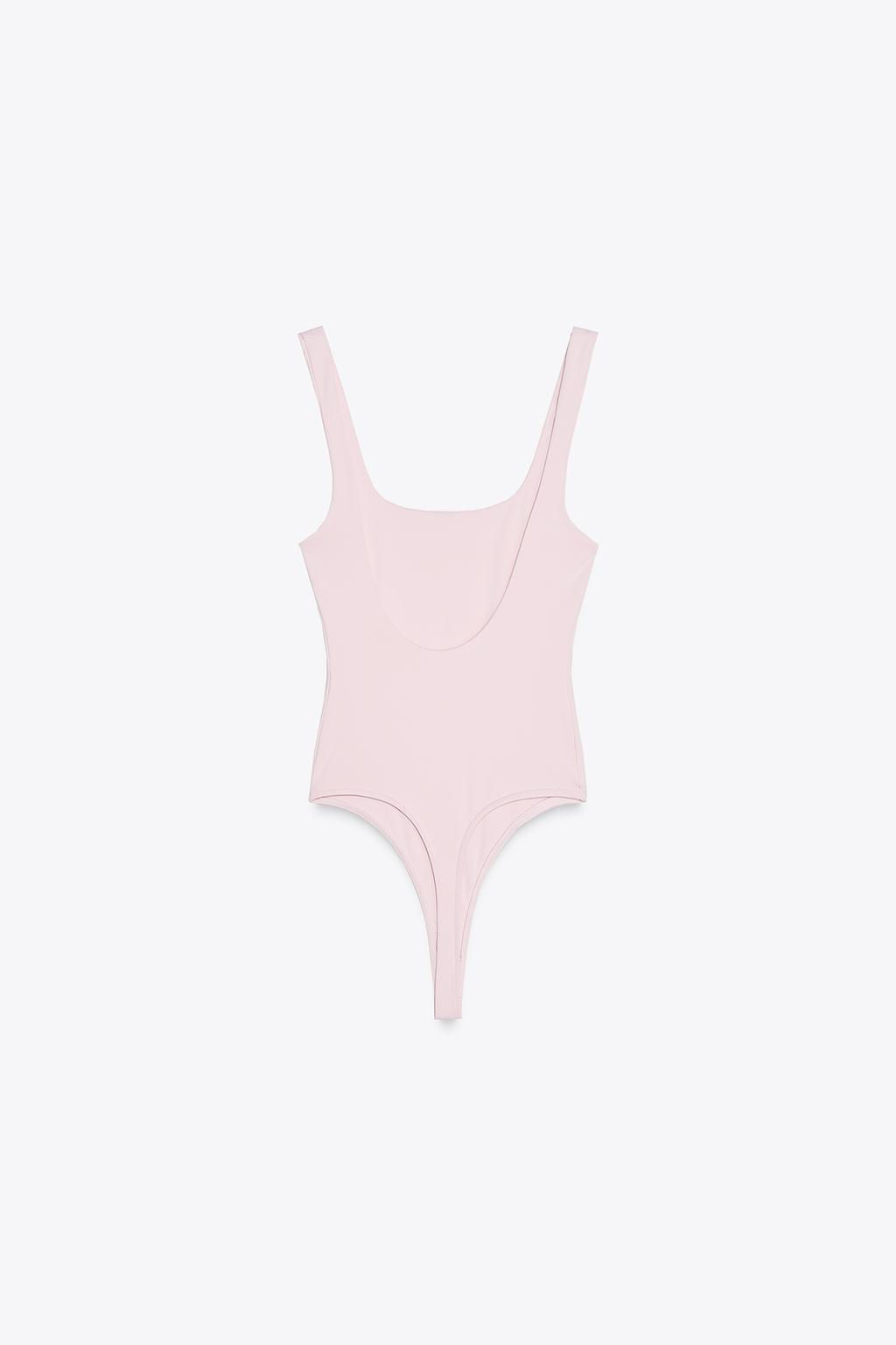 POLYAMIDE STRAPPY BODYSUIT - Zara фото 24