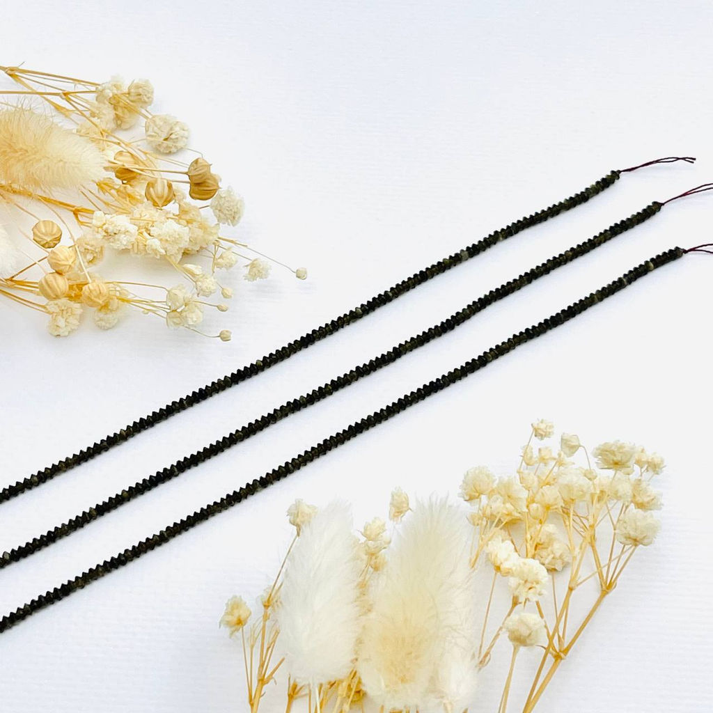 Бусины для украшений из Обсидиана