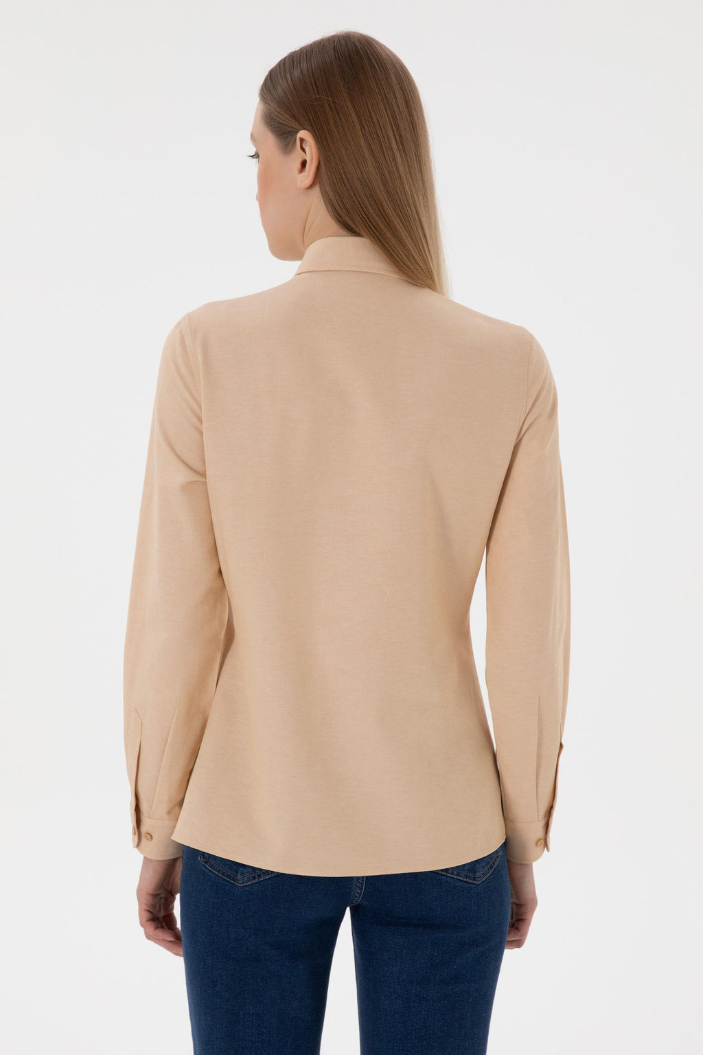 Kad_n Camel Uzun Kollu Basic G_mlek Sepette S_rpriz _ndirim - U.s. polo assn фото 6