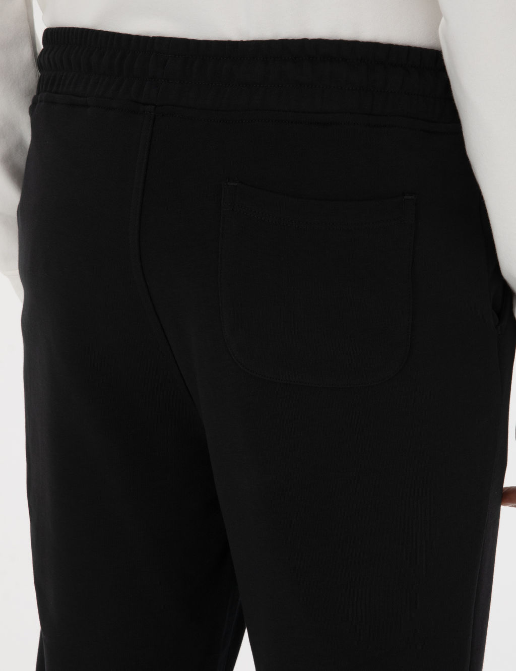 Siyah Slim Fit 3 _plik Pa_as_ Lastikli E_ofman Alt_