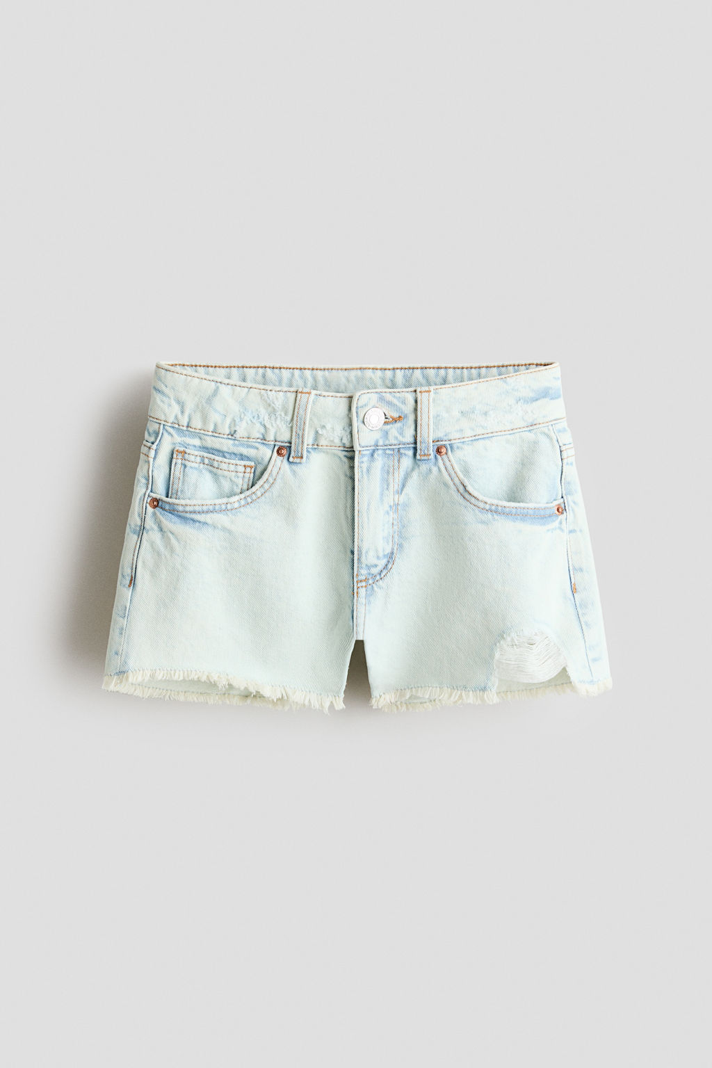 Vaquero corto Relaxed Fit - H&m фото 2