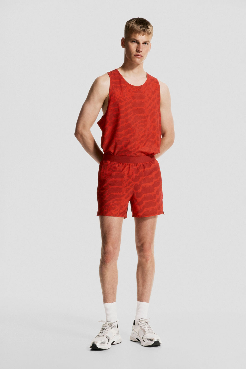 Camiseta de deporte sin mangas con DryMove - H&m фото 8
