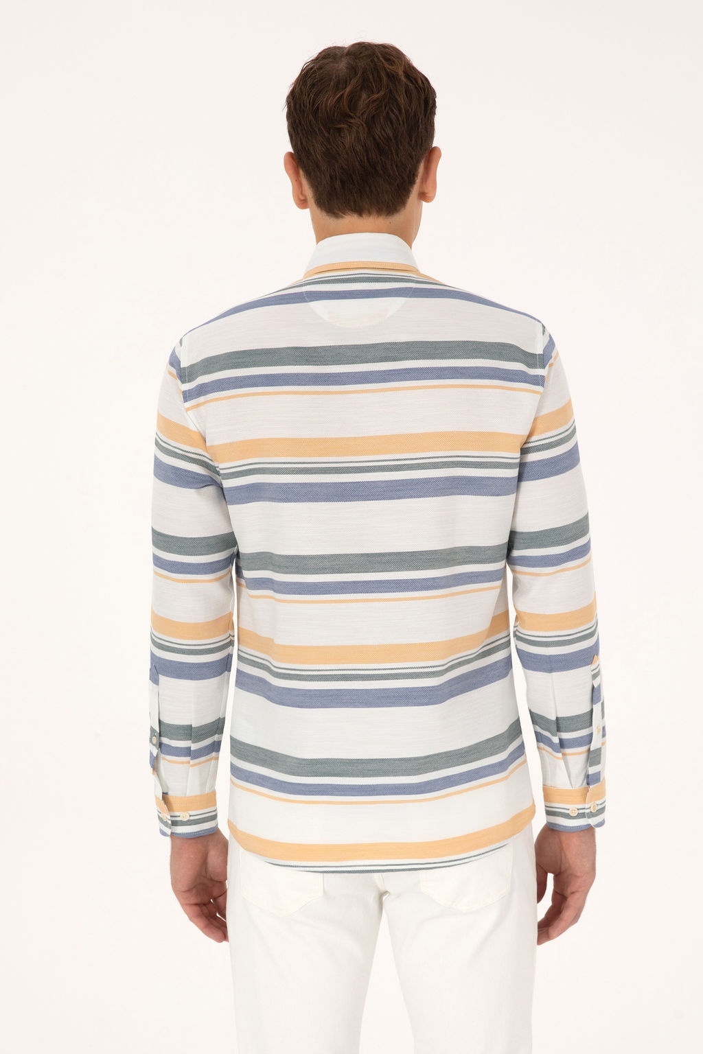 Erkek Krem Uzun Kollu G_mlek - U.s. polo assn фото 12