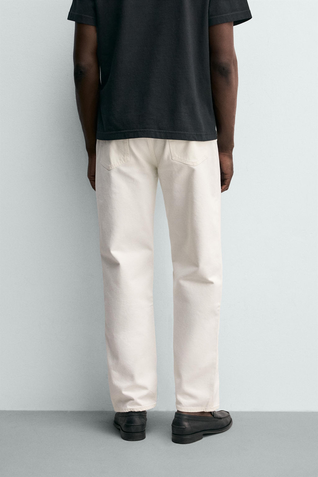 JEANS STRAIGHT FIT / Blanco - Zara фото 3