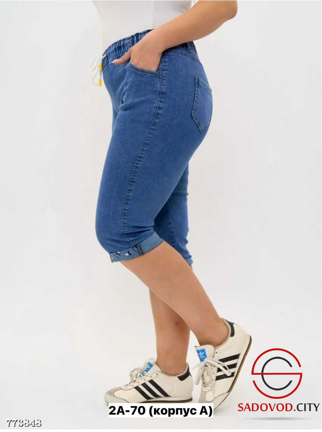 Капри джинсовые женские - Bruno фото 7