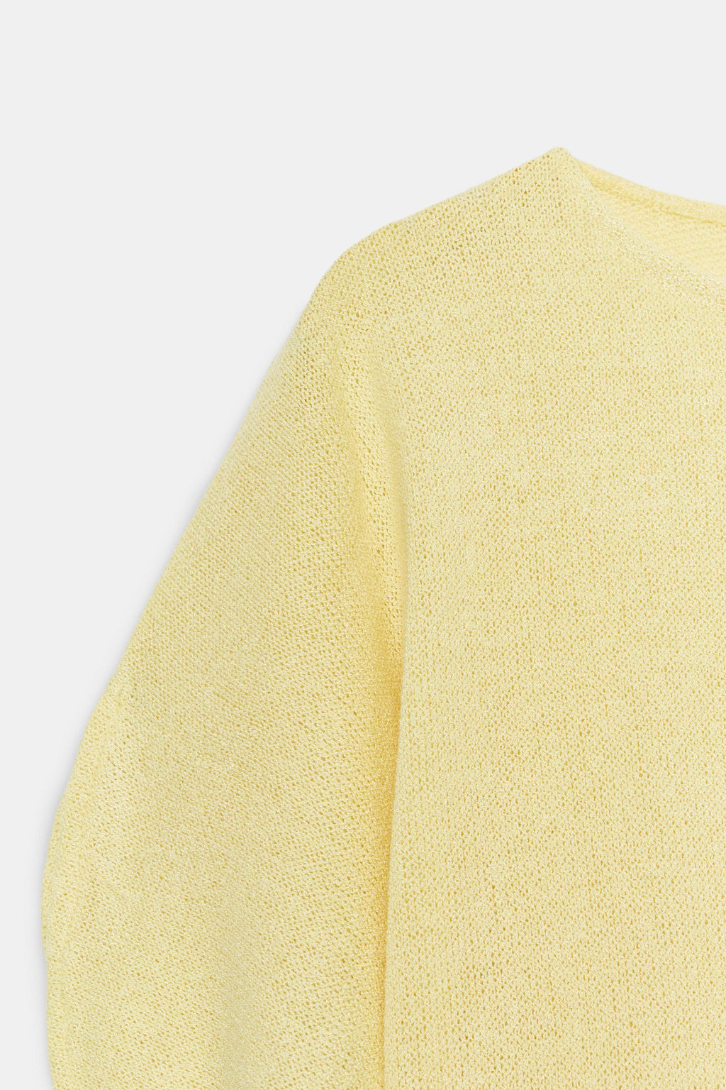 TOP R?STICO MANGA CAPA / Amarillo claro - Zara фото 7