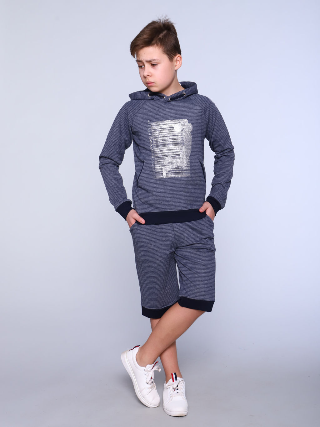 Толстовка Джордан серый Ладошки  фото 3