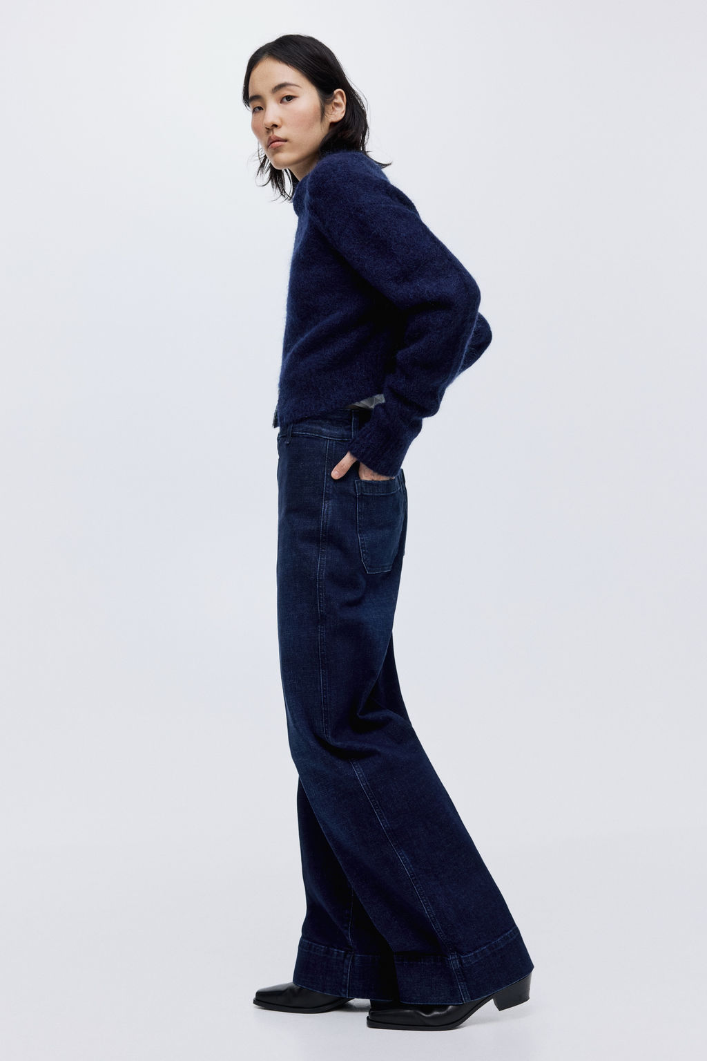 Wide High Jeans - H&m фото 10