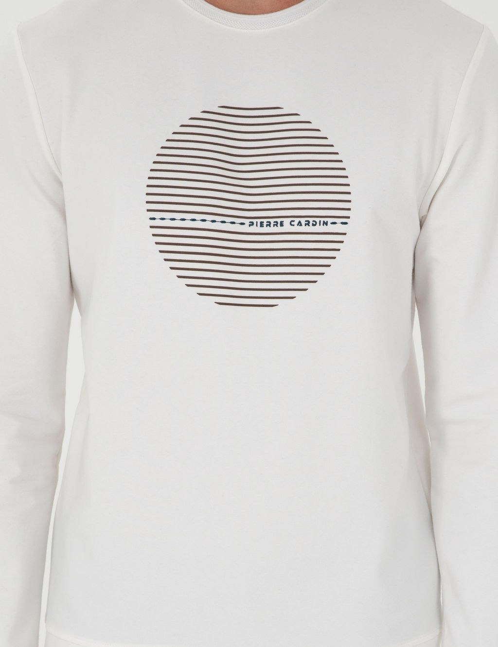 Ekru Regular Fit Sweatshirt - Pierre cardin фото 6