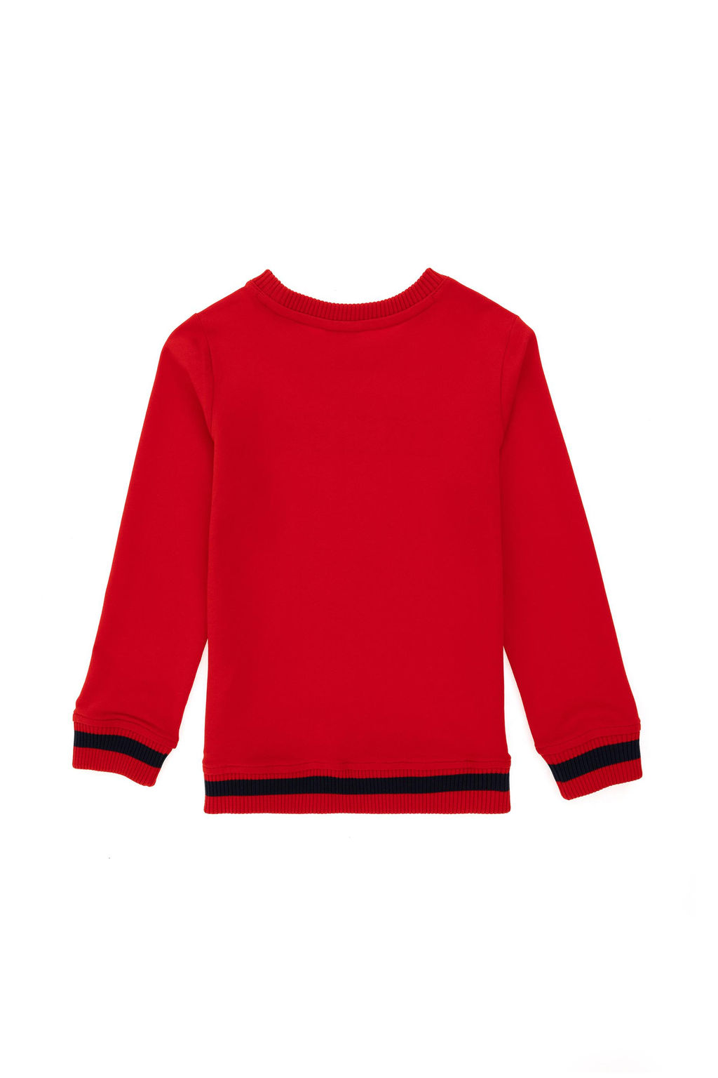 Красный базовый свитшот для мальчика Неожиданная скидка в корзине - U.s. polo assn фото 2