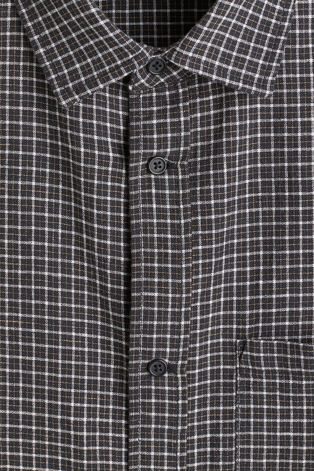 Camisa en mezcla de lino Oversized Fit - H&m фото 6