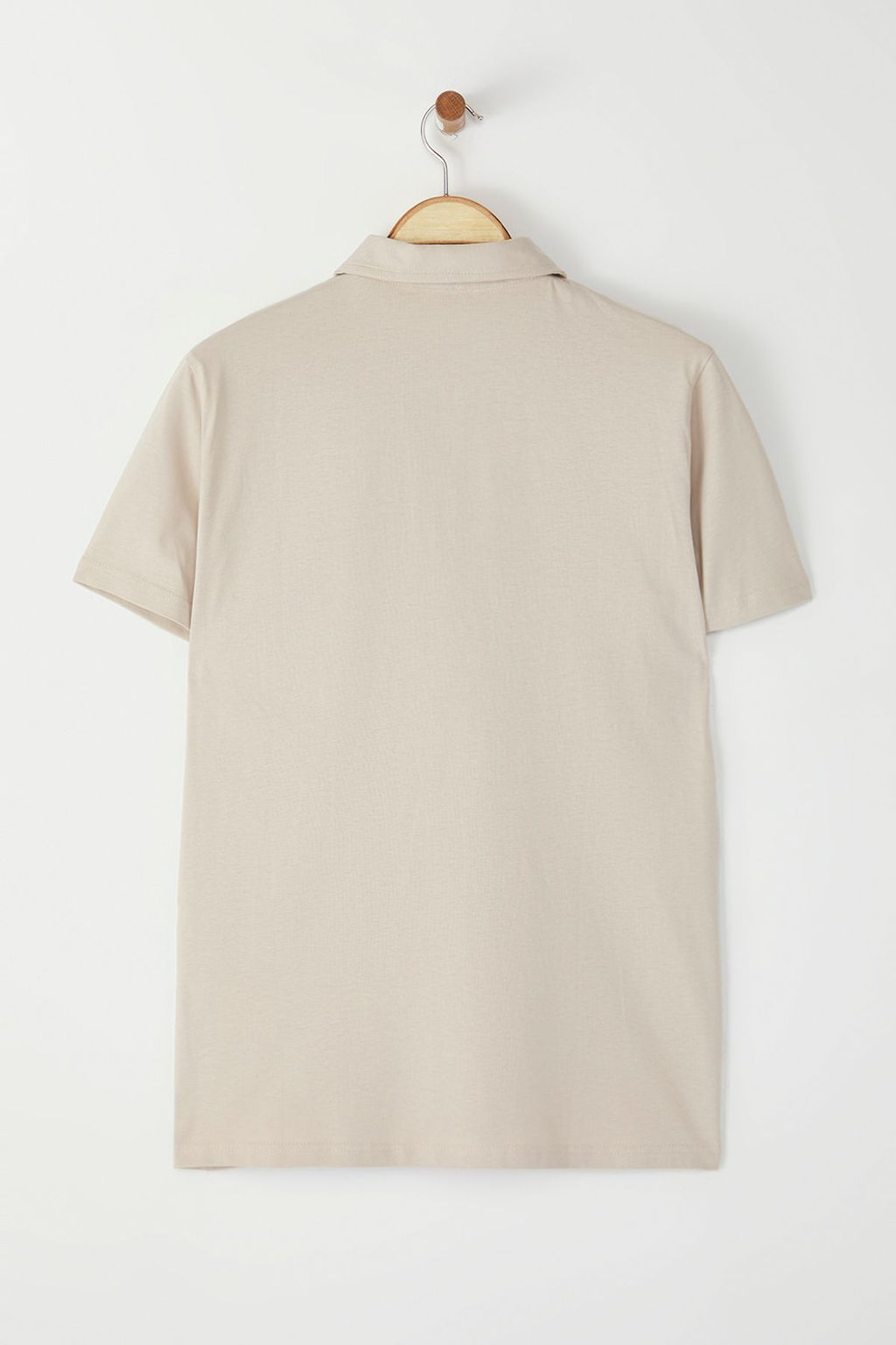 Lacivert Regular/Normal Kesim Basic %100 Pamuk Suprem K?sa Kol Polo Yaka T-shirt TMNSS25PO00001