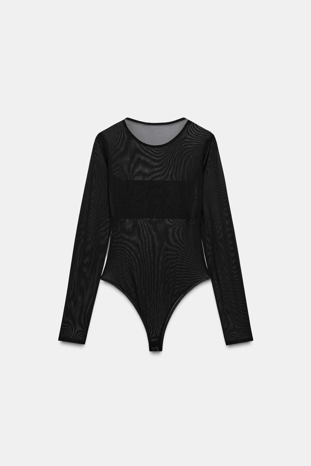 TULLE COMBINED BODYSUIT - Zara фото 6
