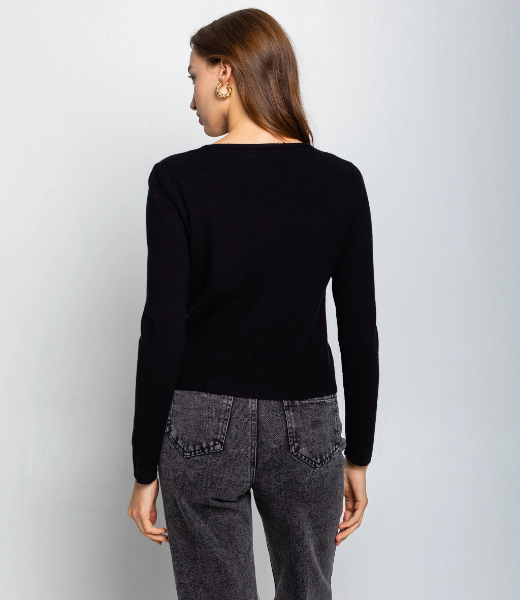 Кардиган #КТ9035 (3), чёрный