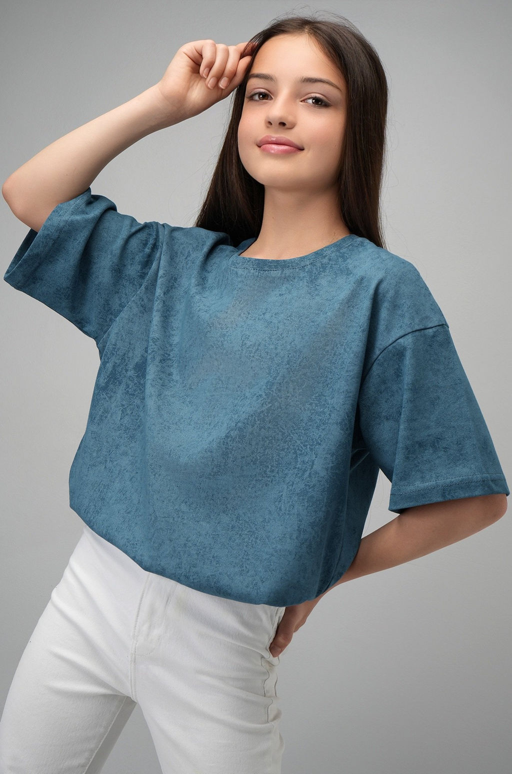 Детская футболка оверсайз Happyfox