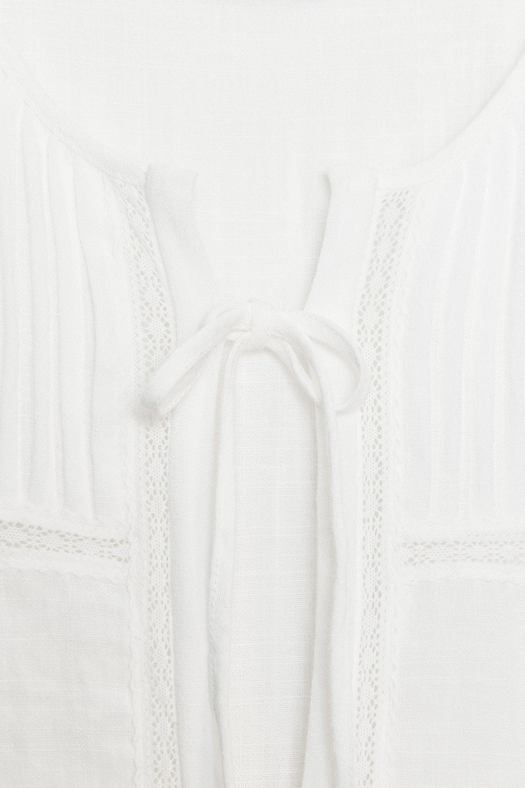 TOP WITH TIES AND TUCKS - Zara фото 14