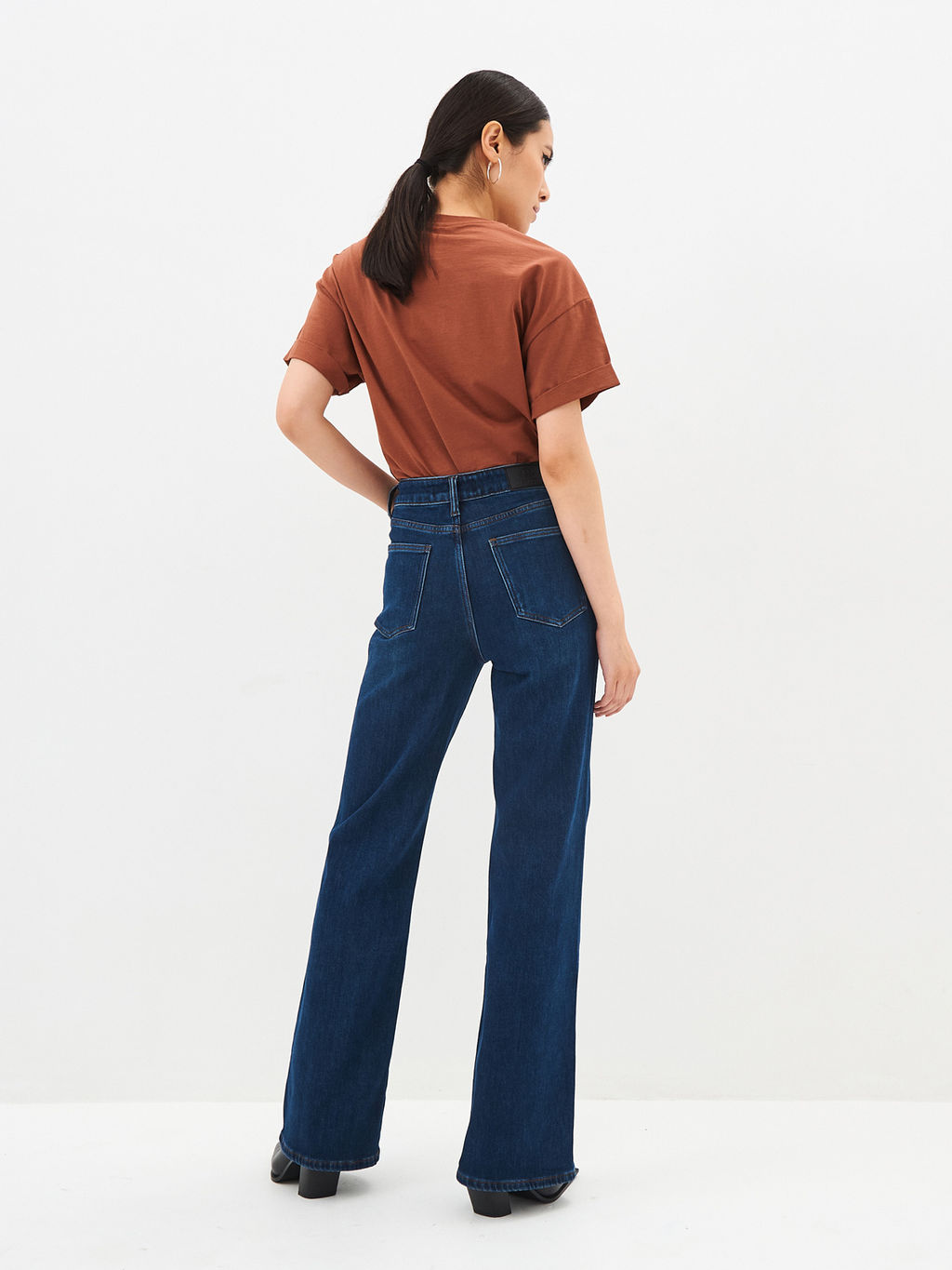 Женские Джинсы Утепленные WIDE LEG - Mossmore фото 26