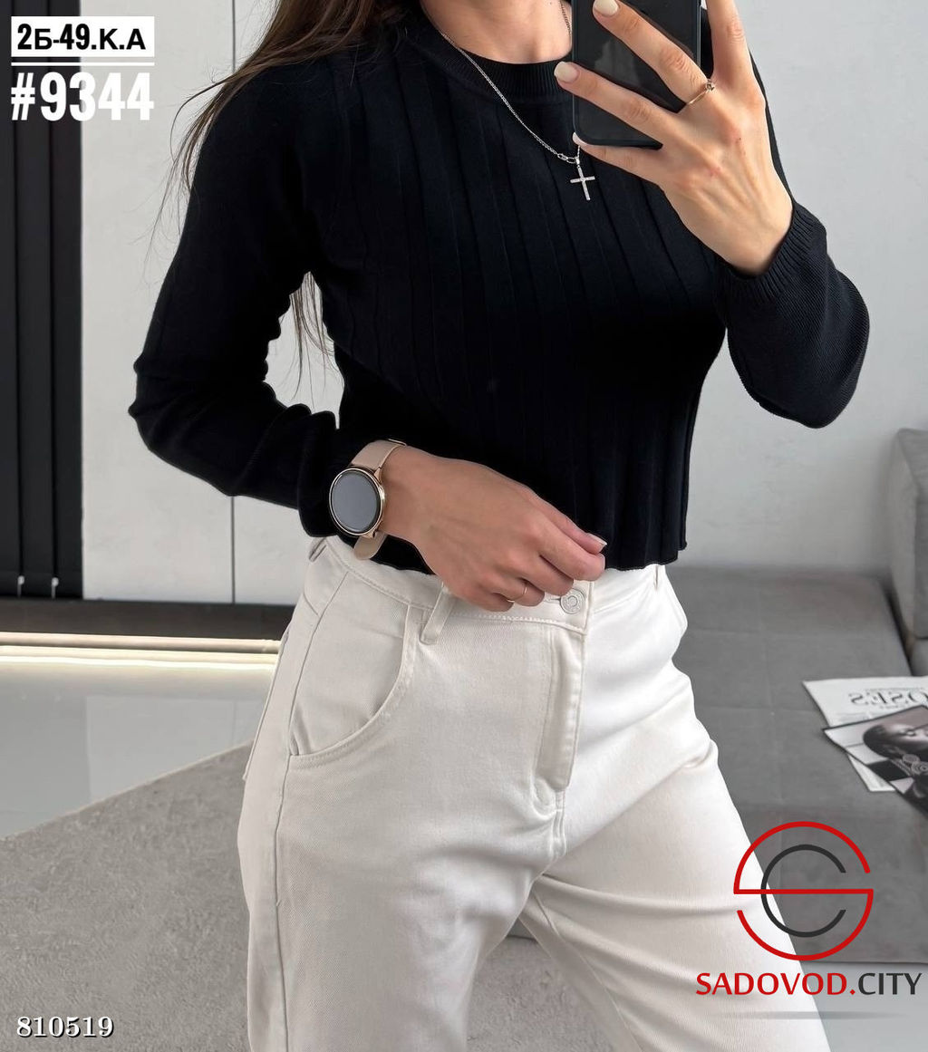 Свитер женский однотонный - Bruno фото 2