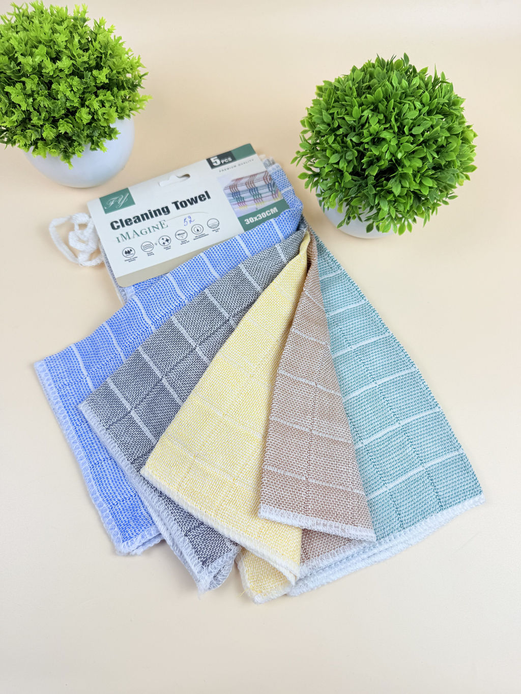 Набор салфеток 5шт 30*30см OLS-52