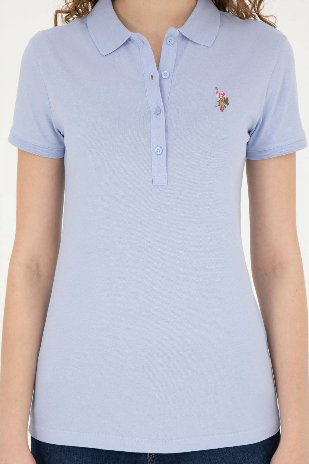 Kad_n Mavi Polo Yaka Ti__rt - U.s. polo assn фото 6