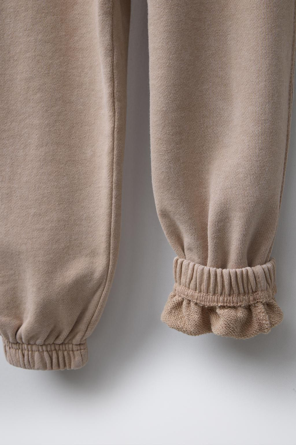 FADED JOGGING TROUSERS - Zara фото 4