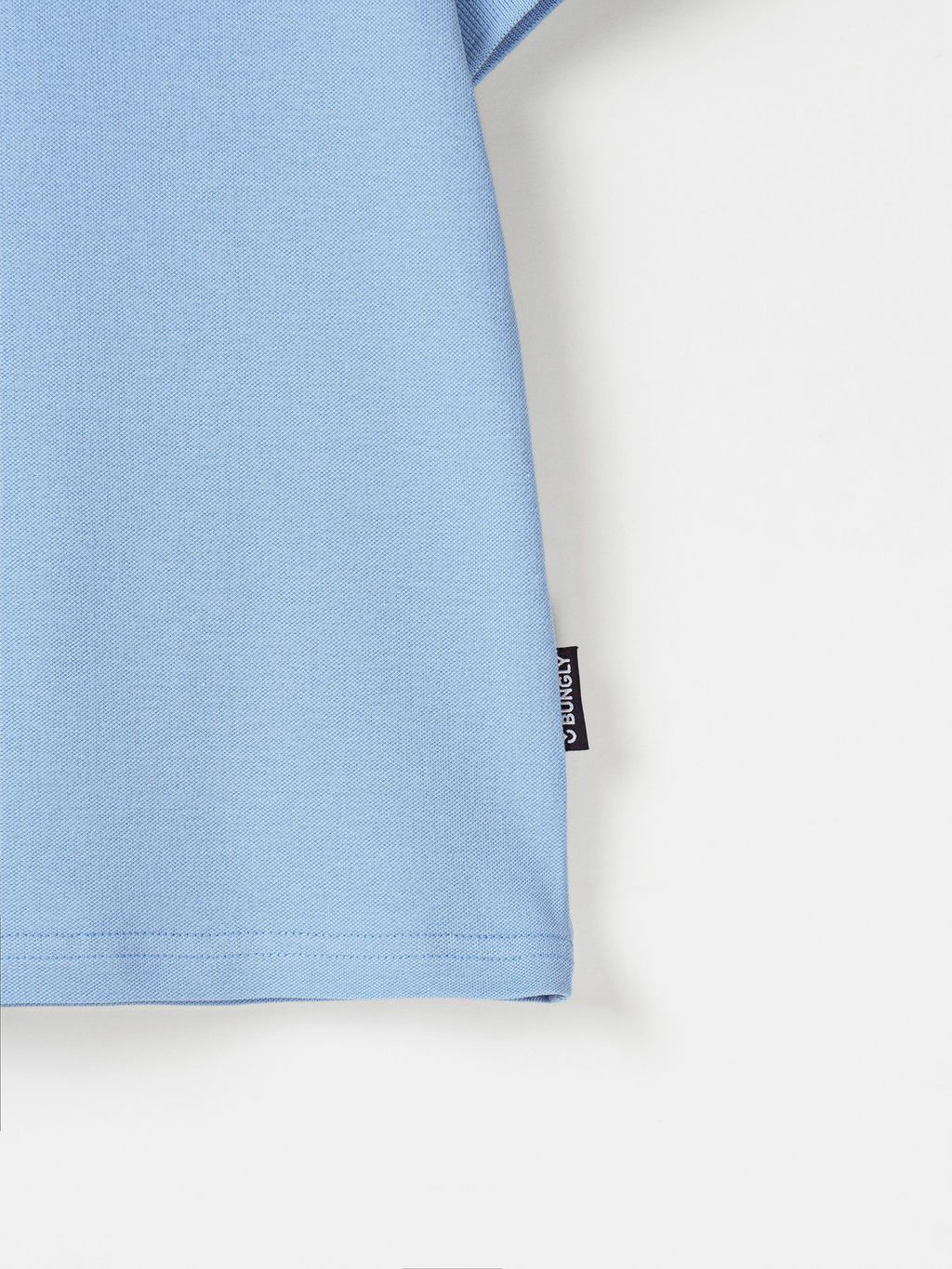 Футболка поло Голубая 7+ - Bungly фото 4