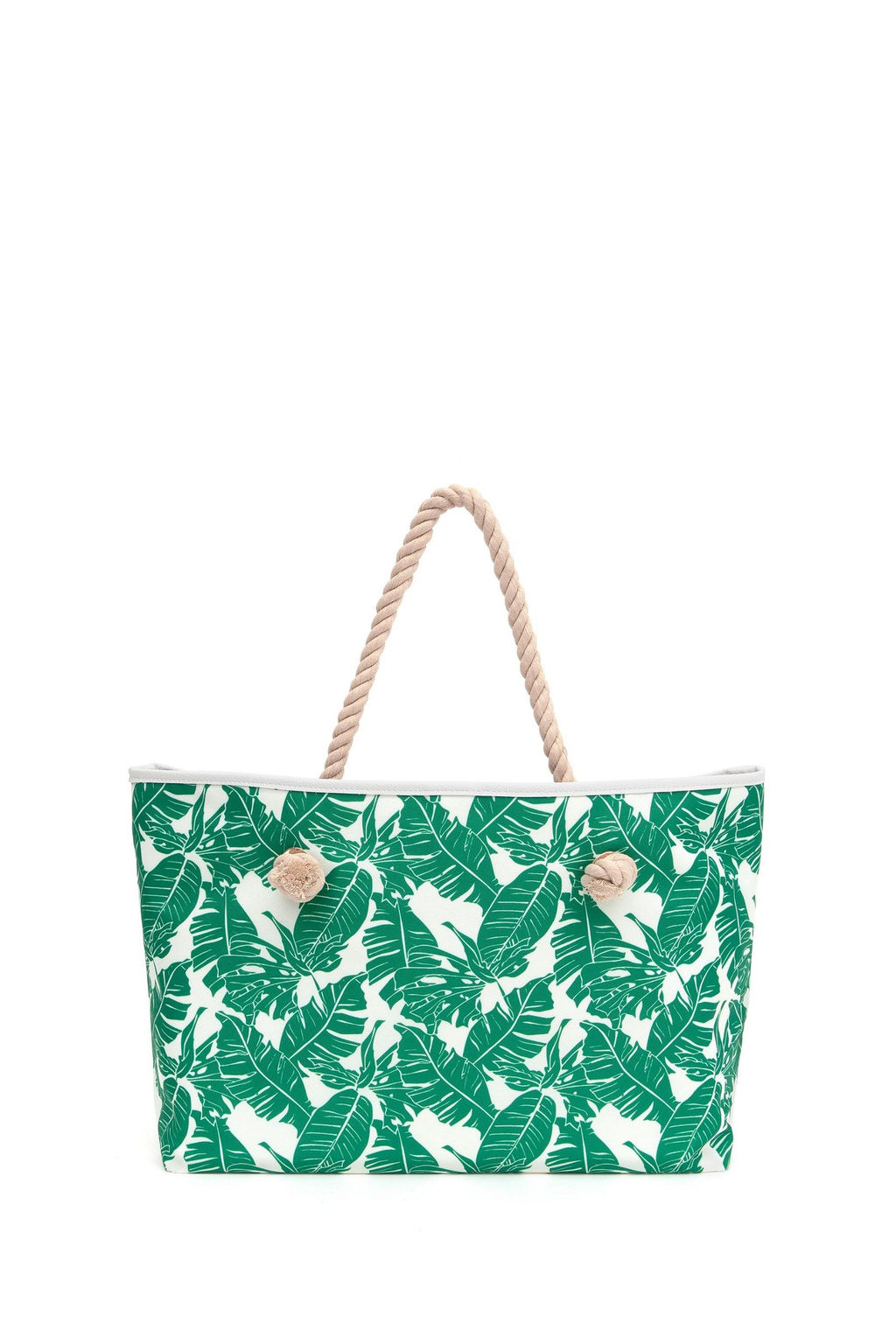 U. S. Polo Assn / Женская зеленая пляжная сумка - U.s. polo assn фото 3