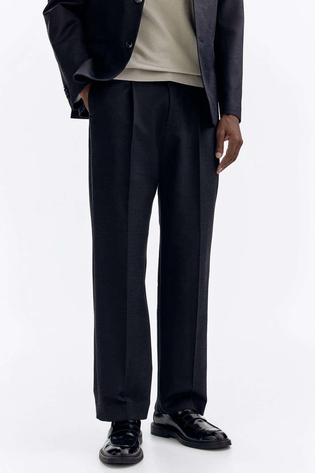 Pantal?n de traje Regular Fit - H&m фото 7