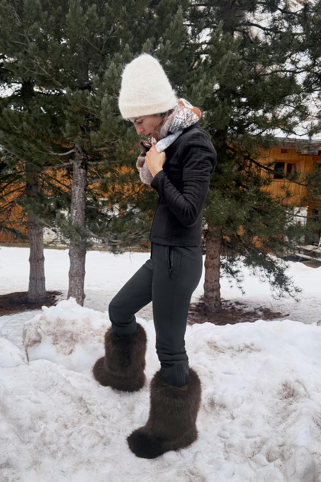 CHAQUETA TRANSPIRABLE WATER REPELLENT SKI COLLECTION / Negro - Zara фото 3