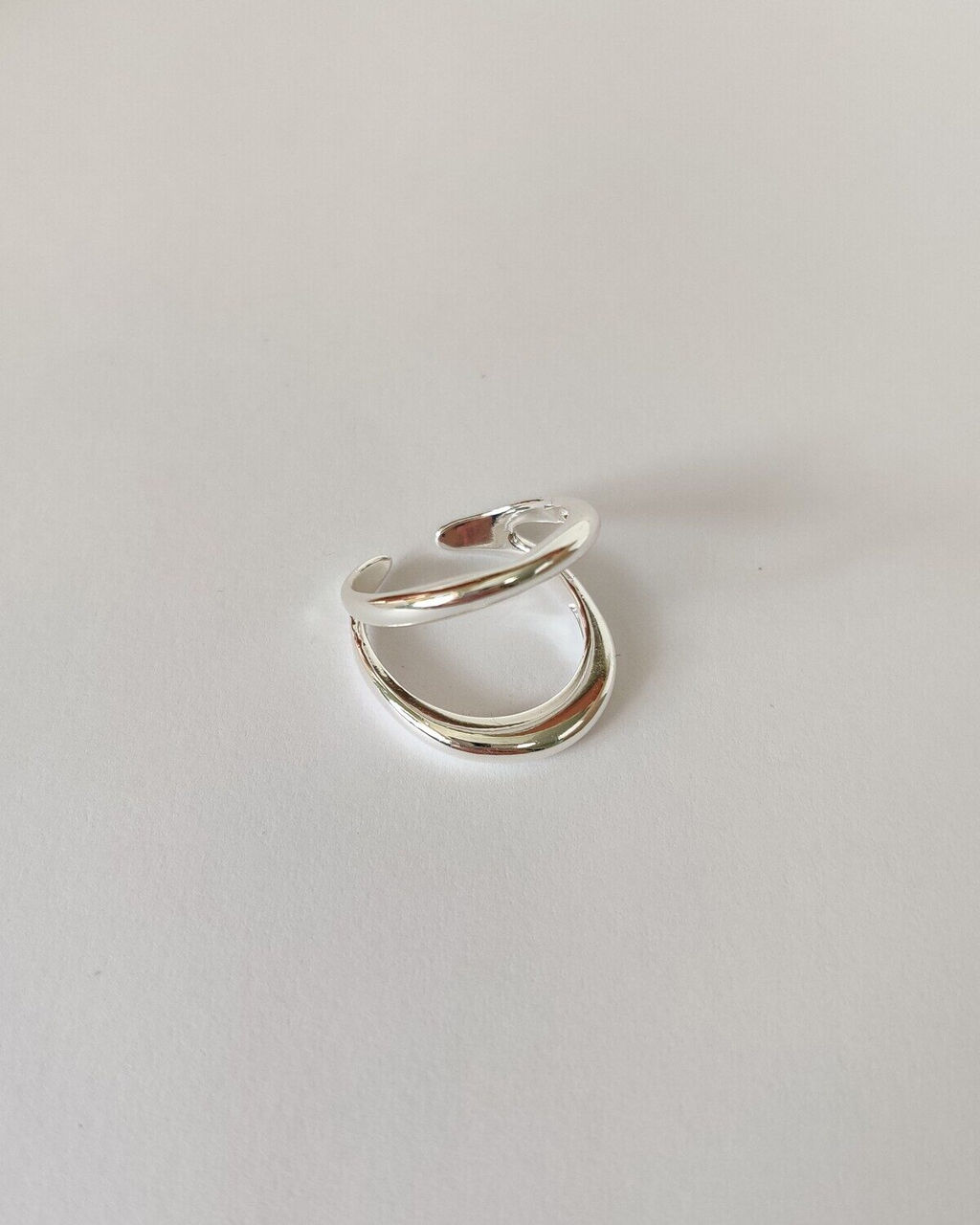 Кольцо с белым серебрением - Vel vett фото 3