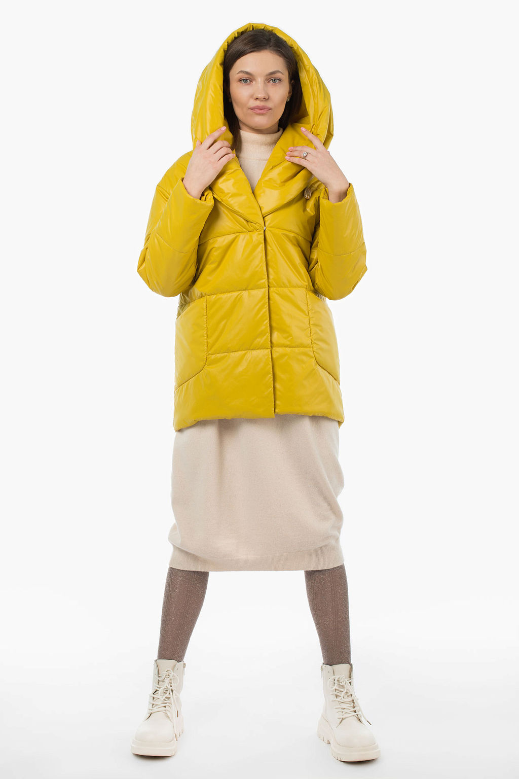 04-2895 Куртка женская демисезонная (синтепон 150) - El podio фото 12