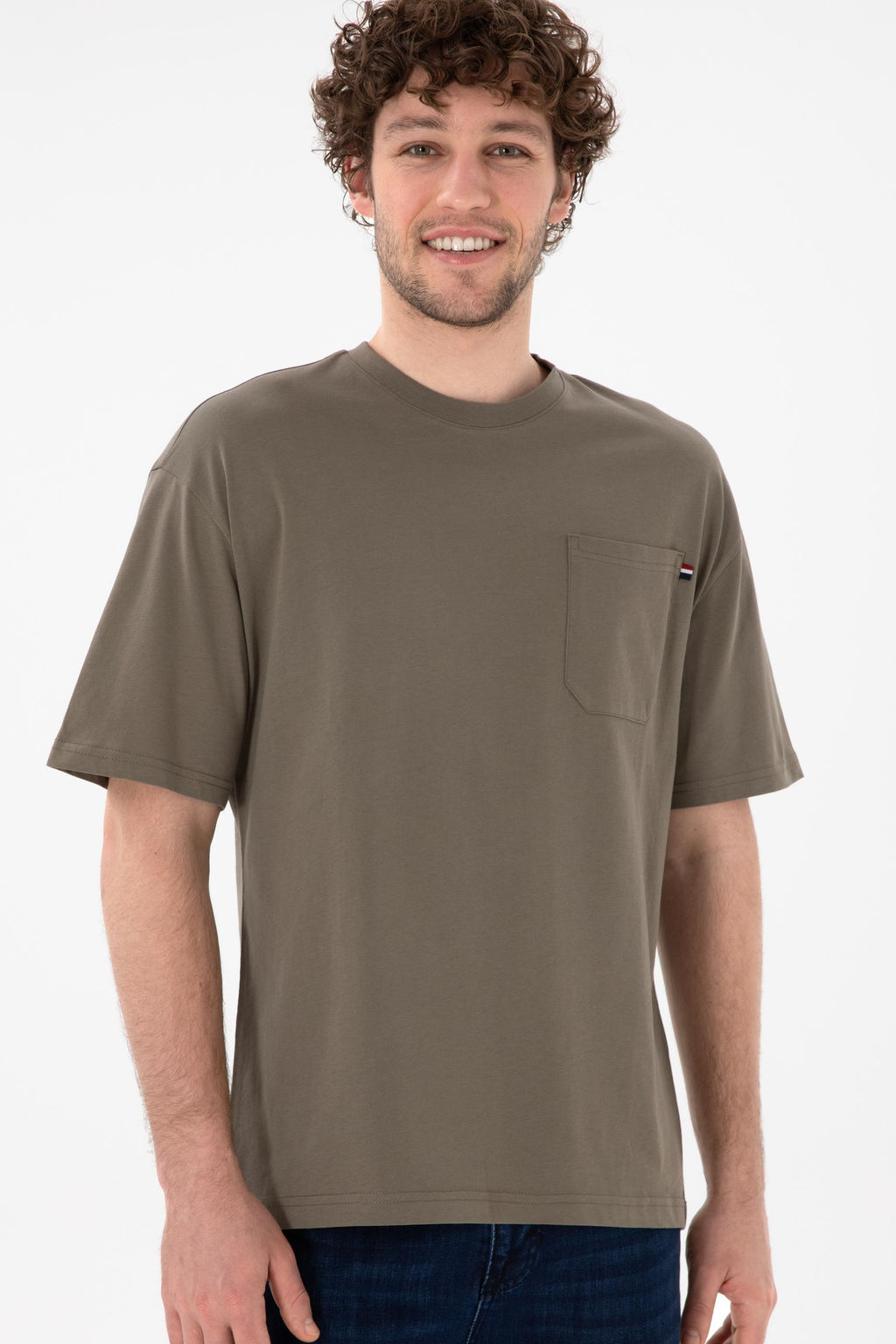 Erkek Comfort Fit Bisiklet Yaka Vizon Ti__rt Sepette S_rpriz _ndirim - U.s. polo assn фото 4