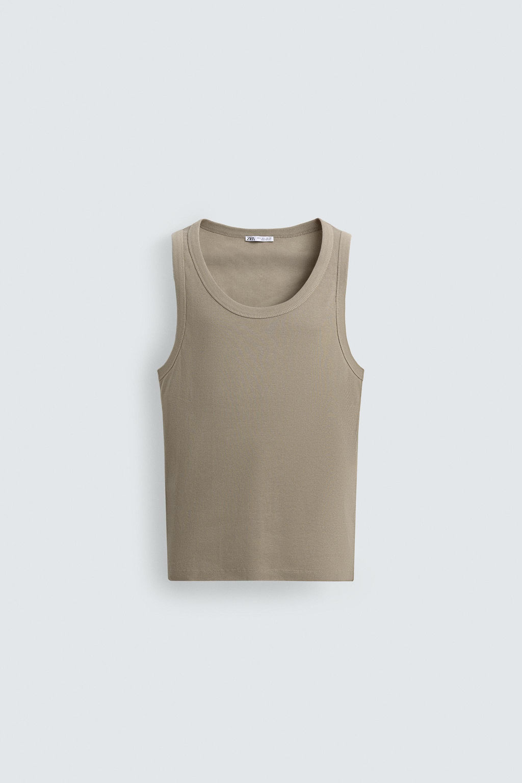 CAMISETA TANK RIB / Khaki