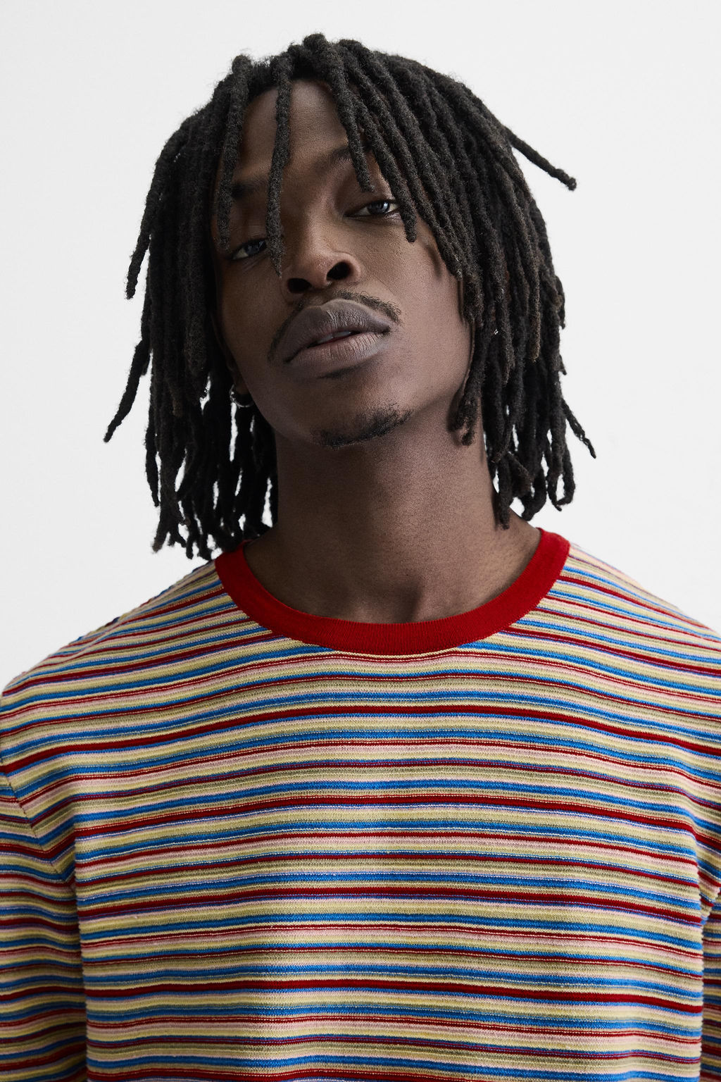 STRIPED KNIT T-SHIRT - Zara фото 6