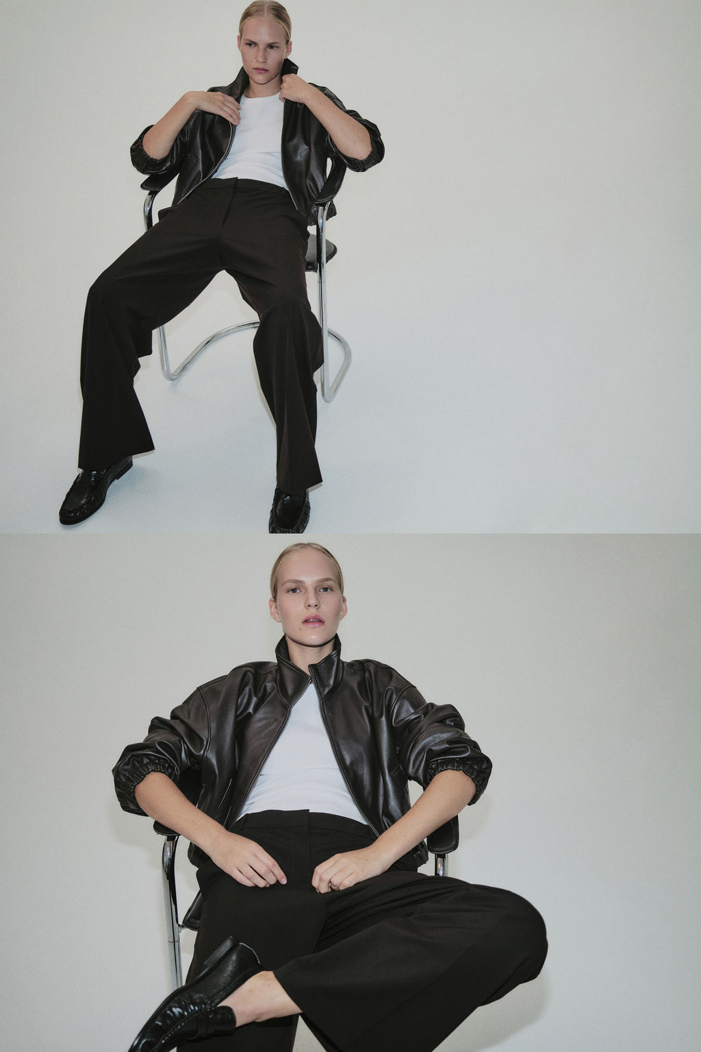 Pantal?n sastre ancho Wrinkle-resistant - H&m фото 3