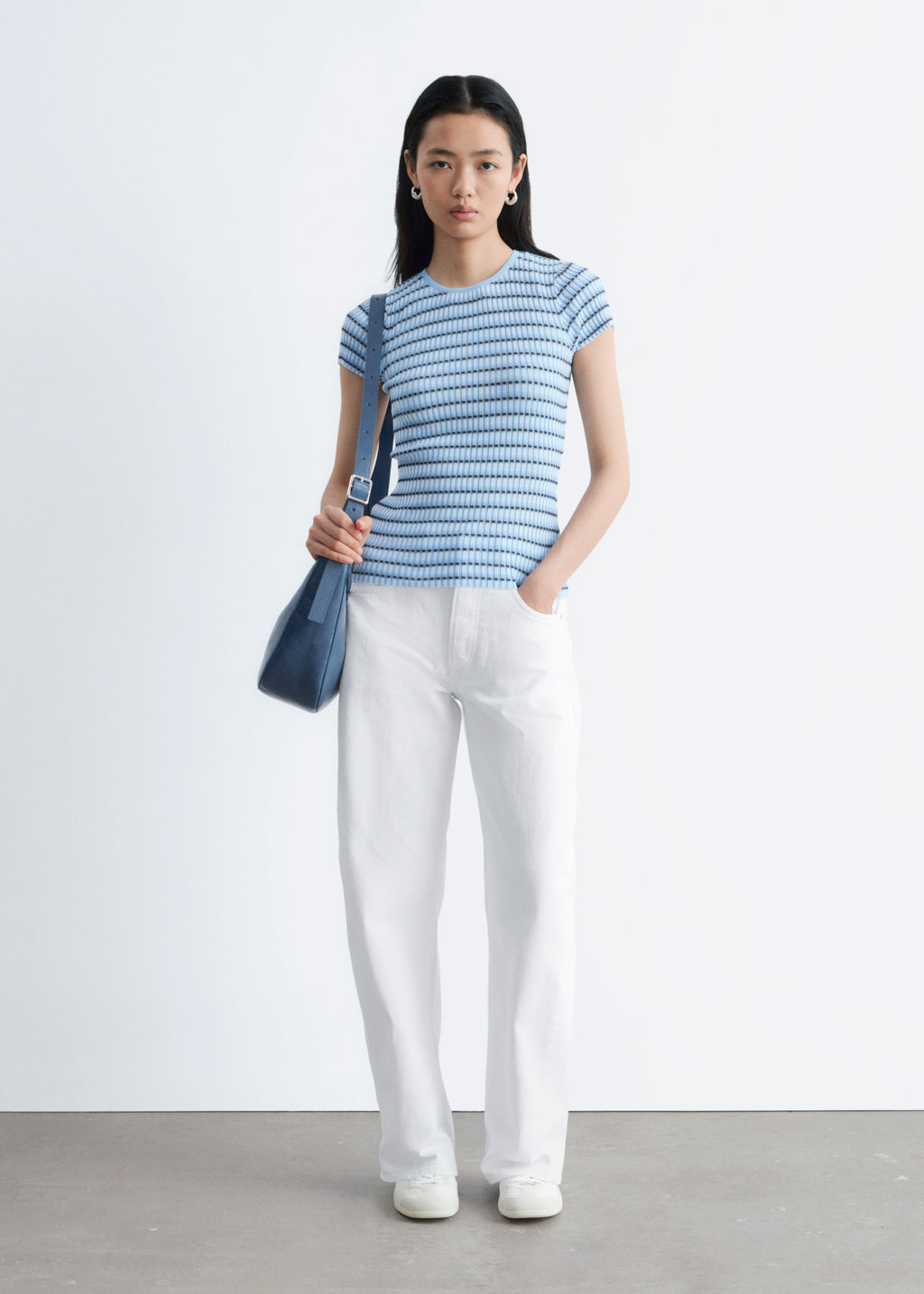 Camiseta de punto de canal? a rayas - H&m фото 8