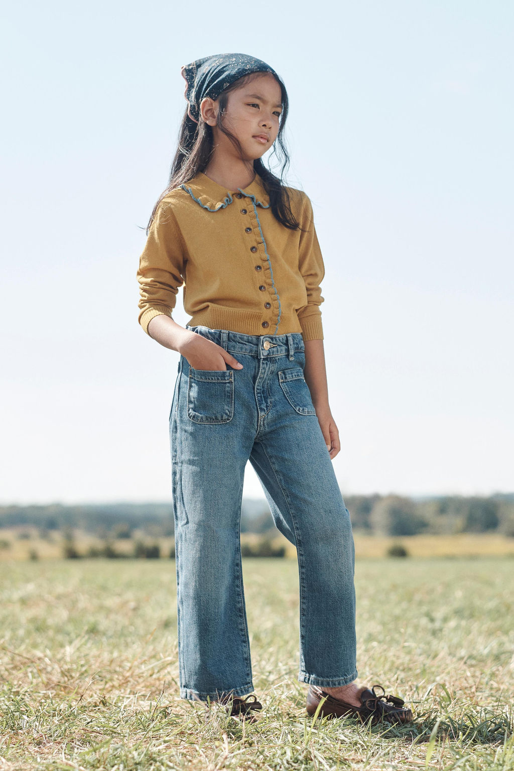 WIDE-LEG JEANS WITH POCKETS - LIMITED EDITION