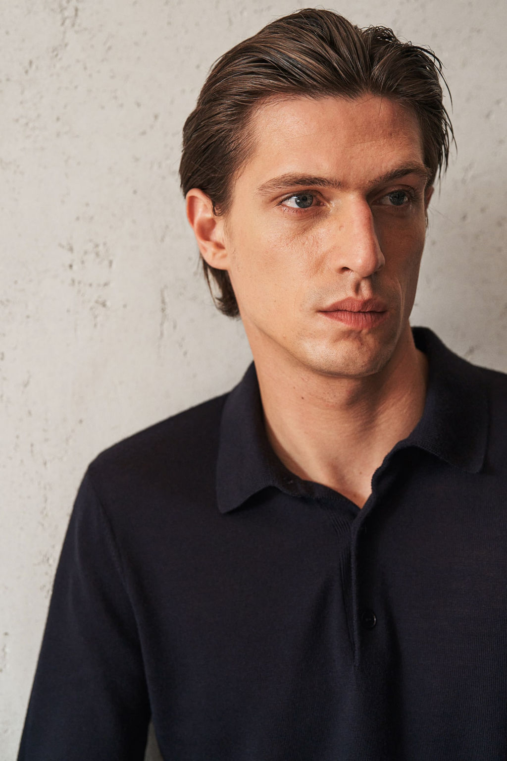 Polo de lana Slim Fit - H&m фото 3