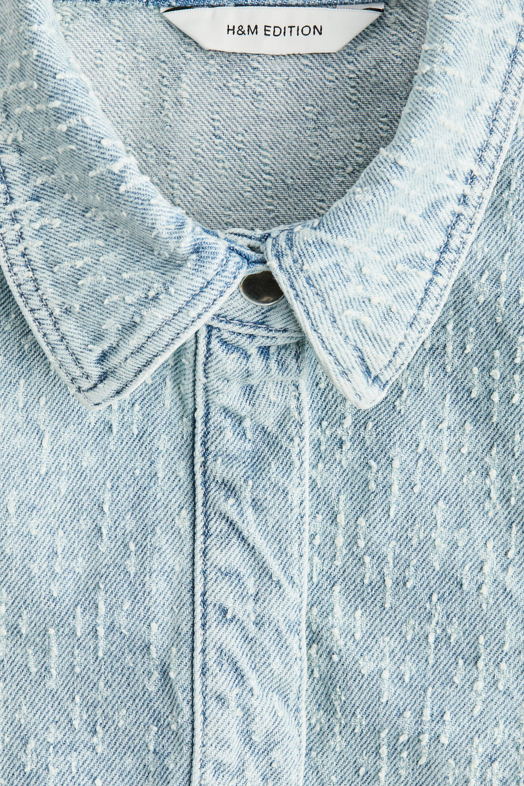 Camisa en denim boucl? - H&m фото 2