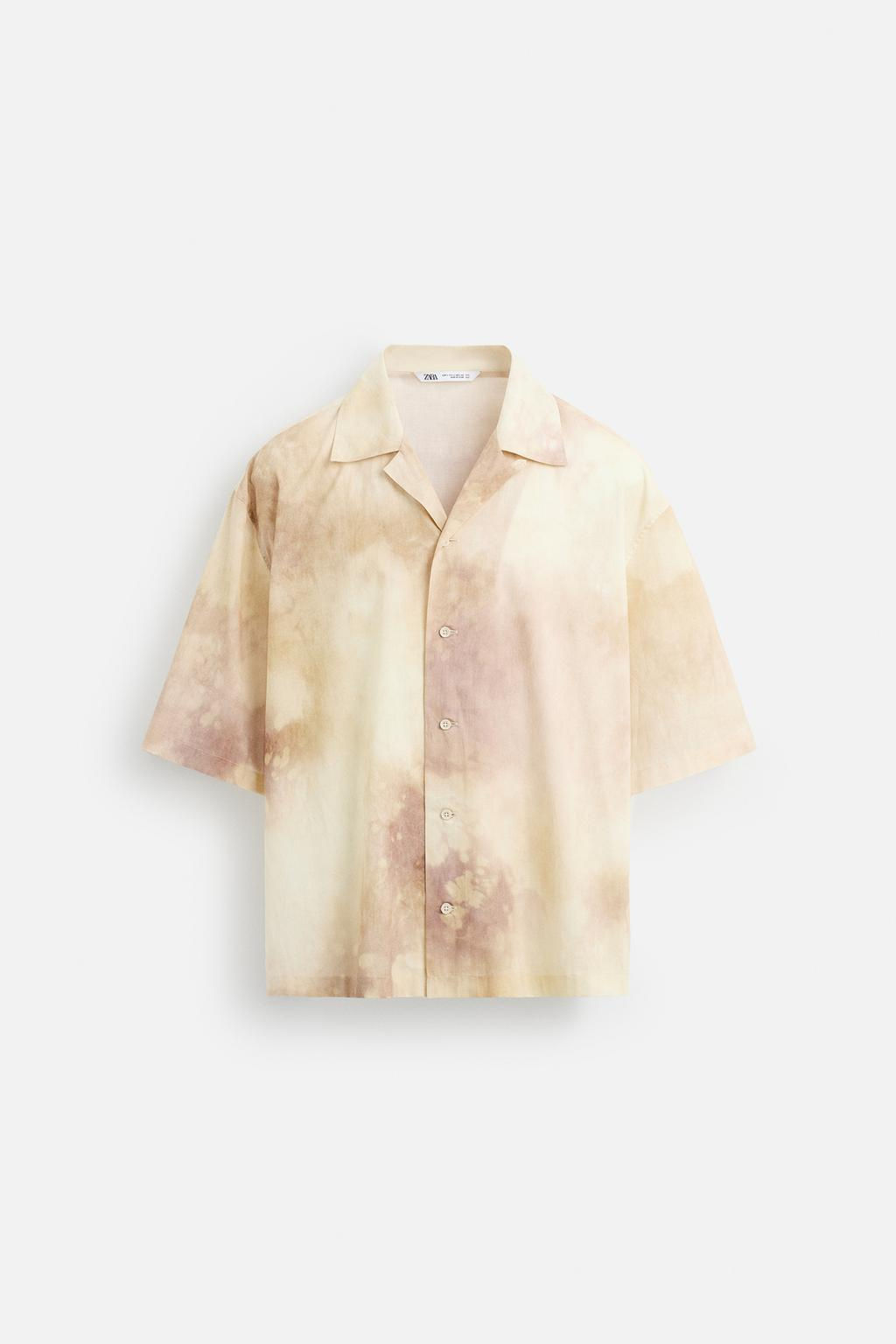 ABSTRACT PRINT SHIRT - Zara фото 7