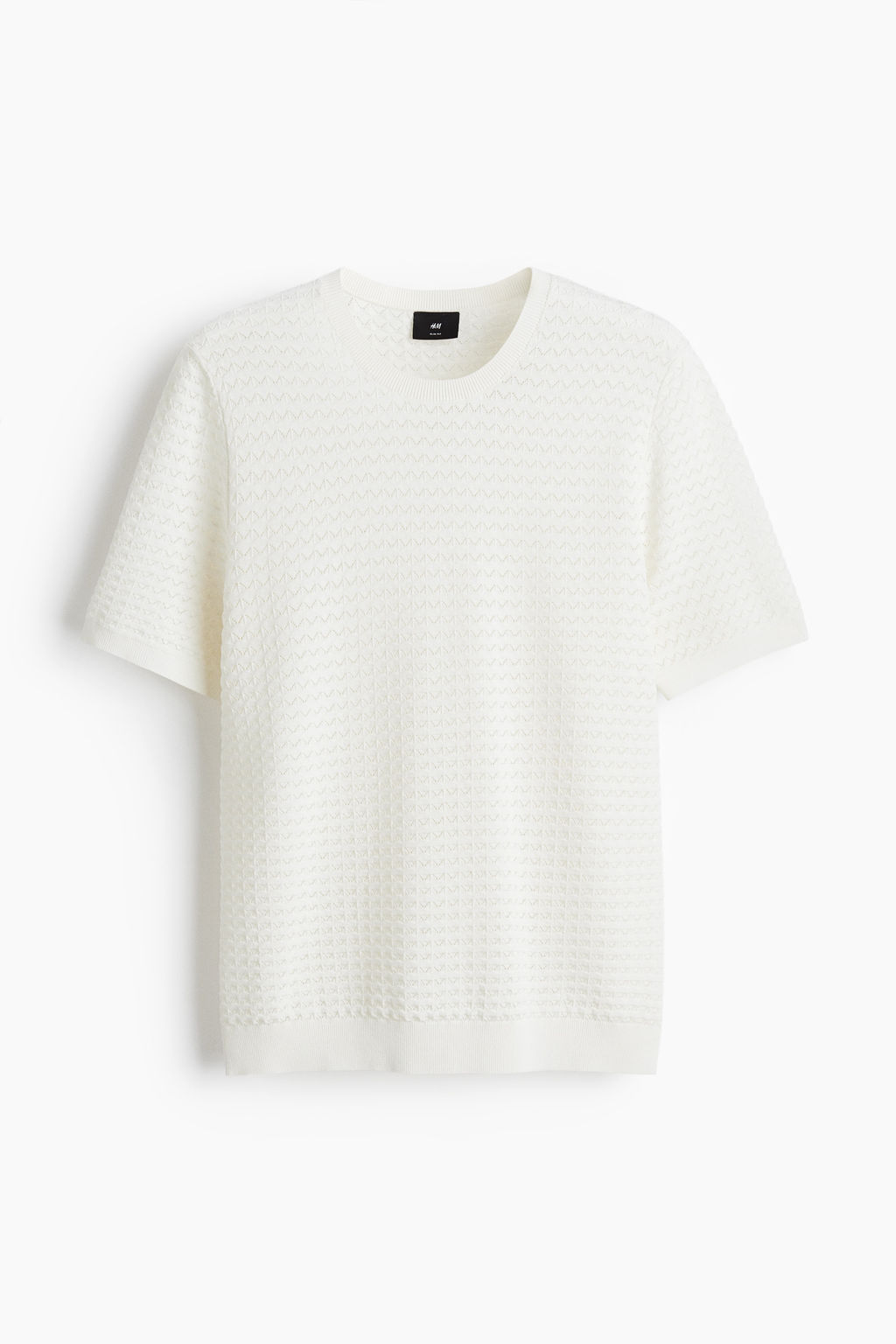 Camiseta de punto Slim Fit - H&m фото 2