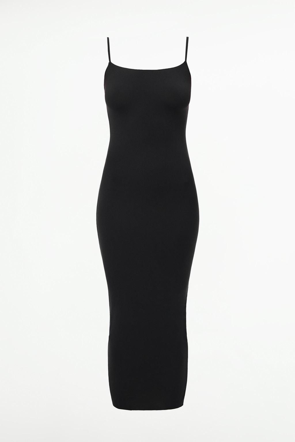 LONG POLYAMIDE DRESS - Zara фото 6