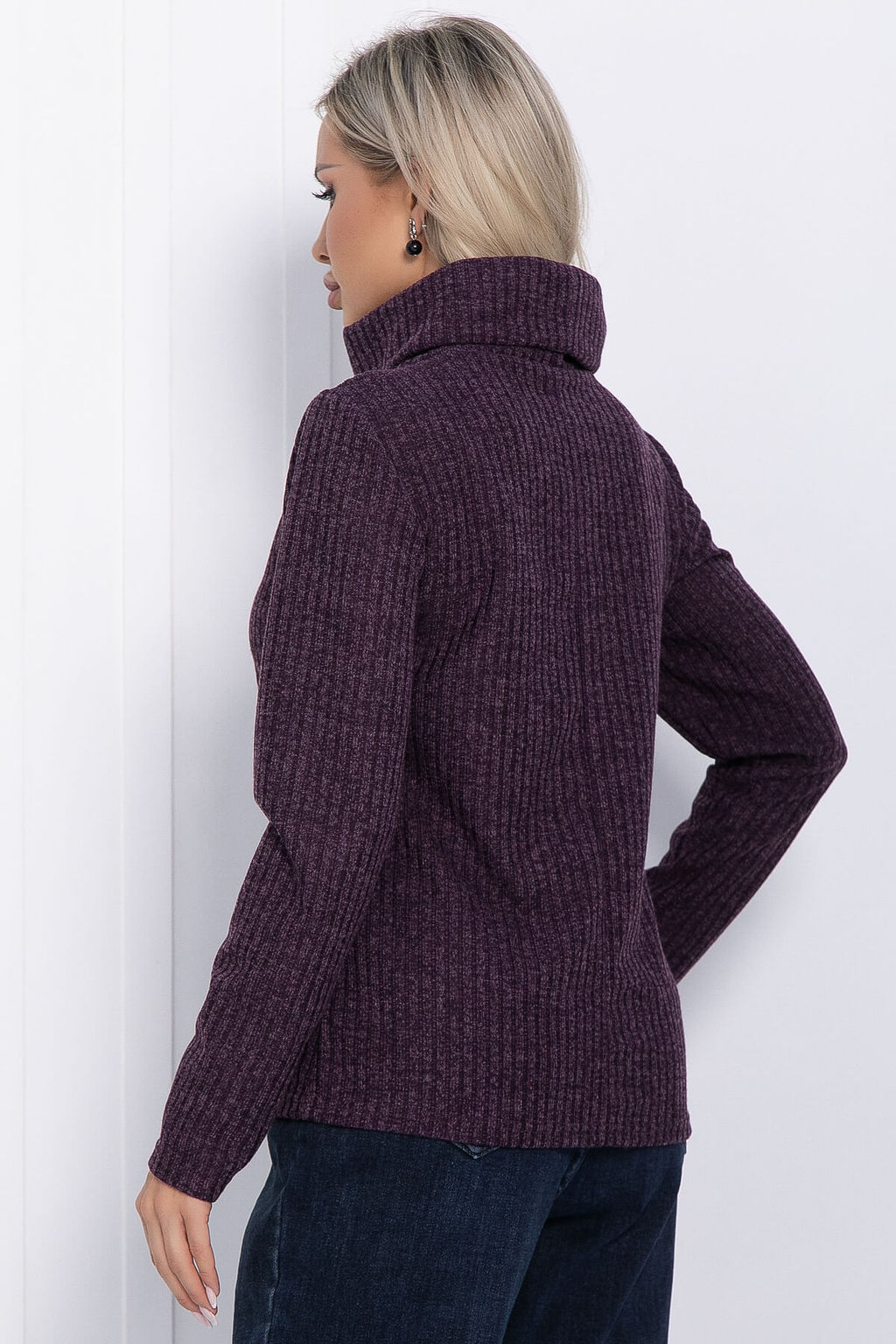Водолазка Милла (фиолетовая) Б12258-4 - Lt collection фото 2