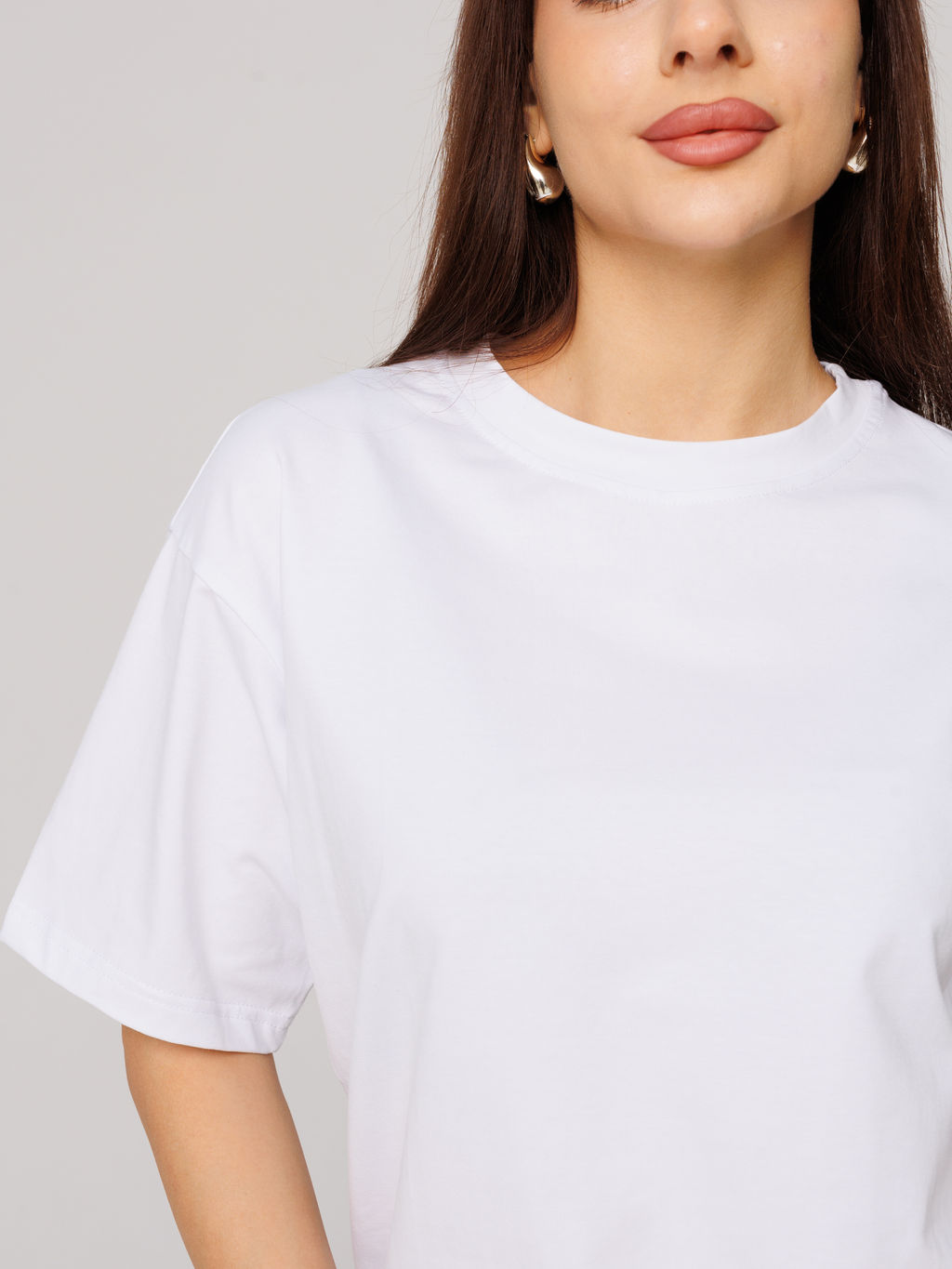 Футболка Оверсайз белая 2241 (1) - Росхалат фото 9